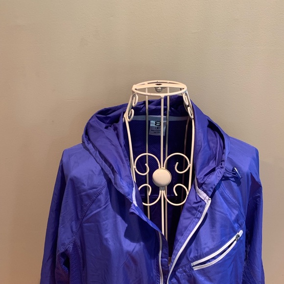 LAYER 8 Windbreaker - Purple Zip-Up with Pockets - Picture 4 of 7